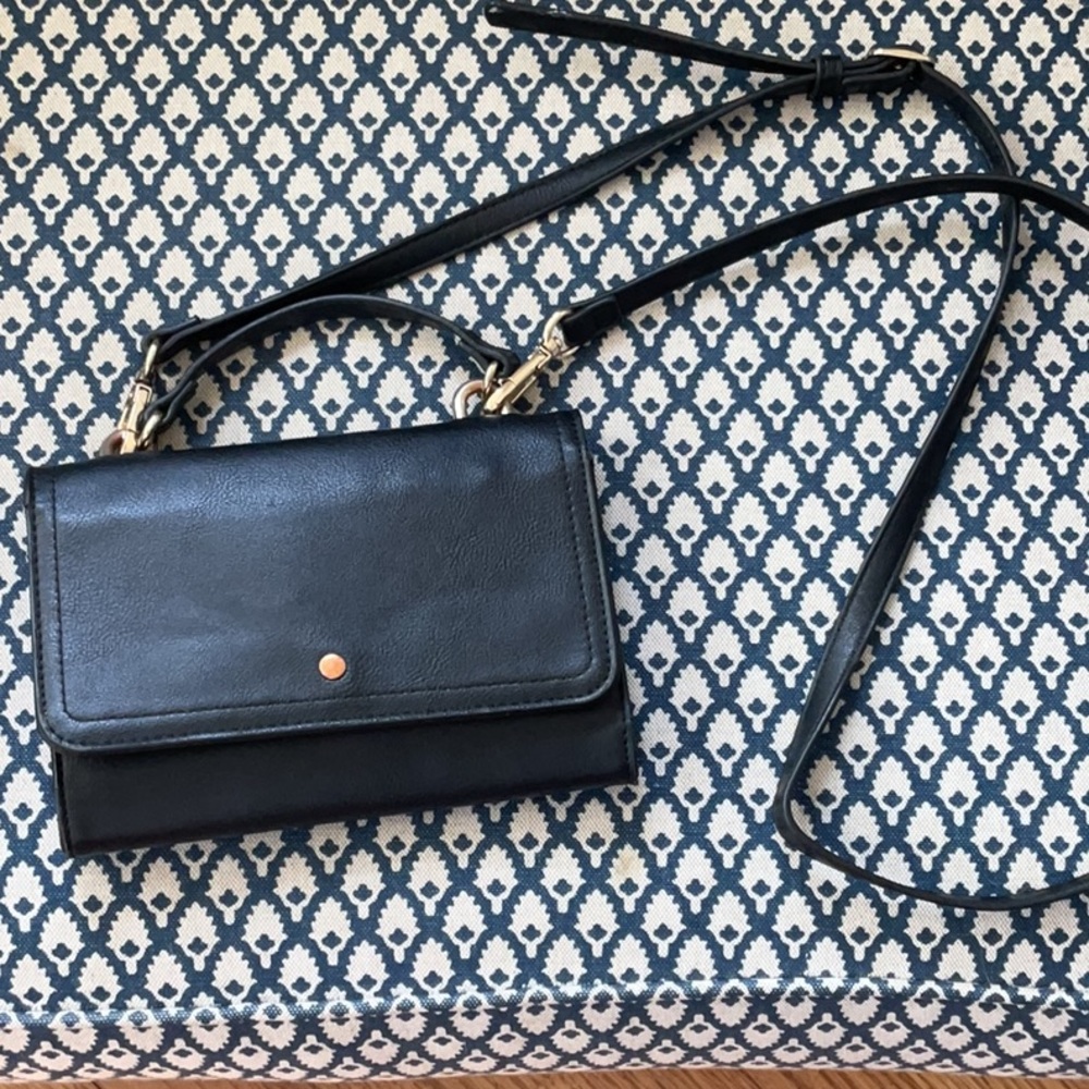 Sole Society Black Crossbody Bag